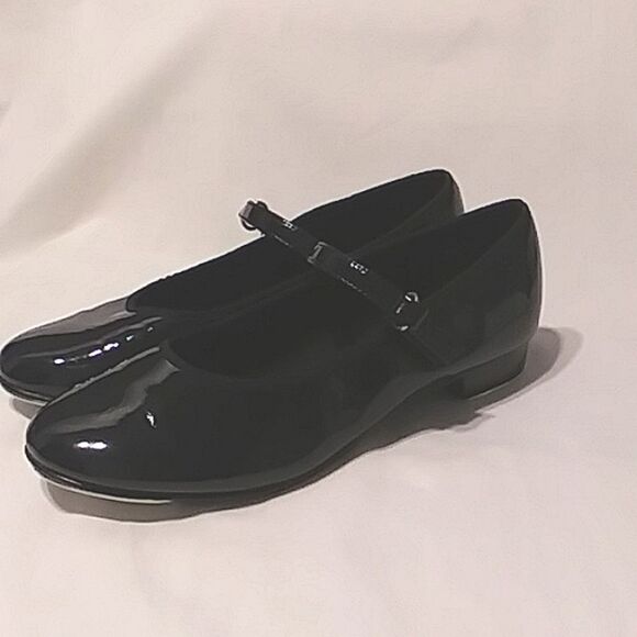 Tap Shoes Girls American Ballet Theatre ABT Spotlights Mary Jane Patent Vegan 3 - Picture 2 of 14